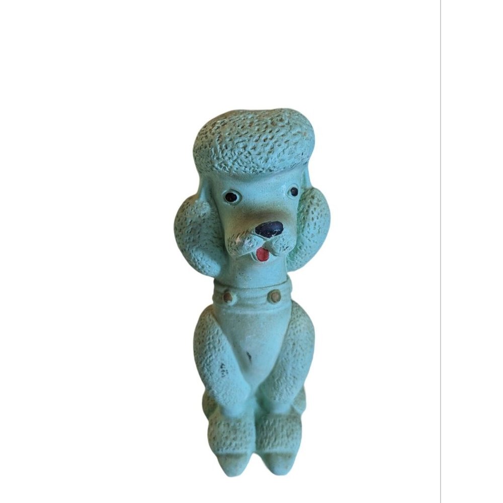 Carnival Collectibles - 12" Chalk Poodle Mint Green